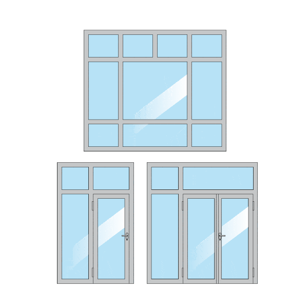 Fixed frame | Fire-rated EI30 – EI60 – EI90 – EI120 technical