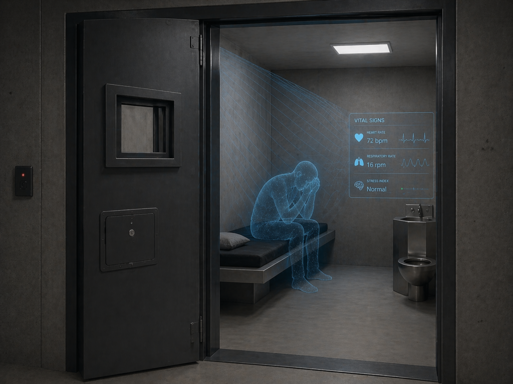 Virtual Vital Signs contactloze monitoring politie gevangenis cellen